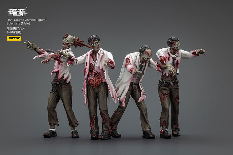 Joytoy 1/25 Dark Source Zombie Figure - Scientists (Male)