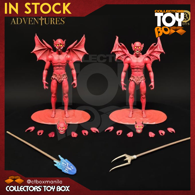 D13 Toys Biblical Adventures Demons 2-Pack Red Devils
