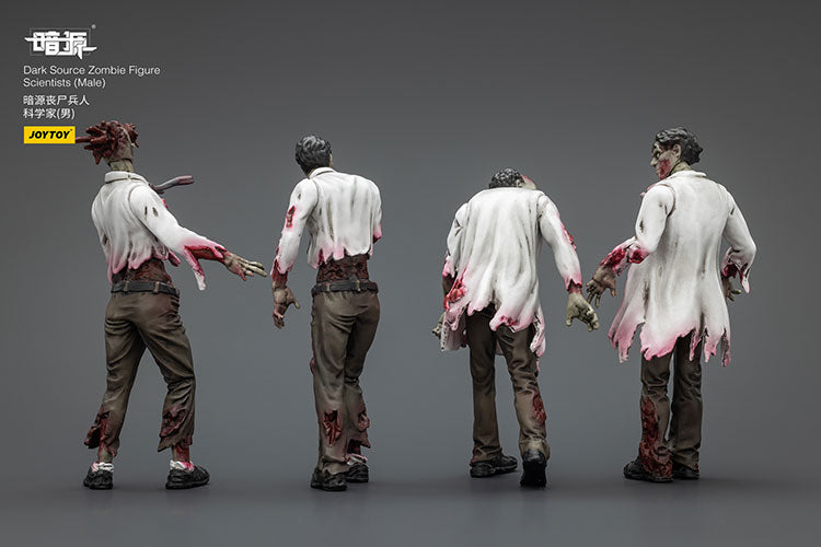 Joytoy 1/25 Dark Source Zombie Figure - Scientists (Male)