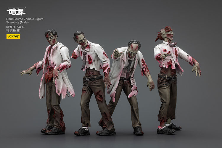 Joytoy 1/25 Dark Source Zombie Figure - Scientists (Male)