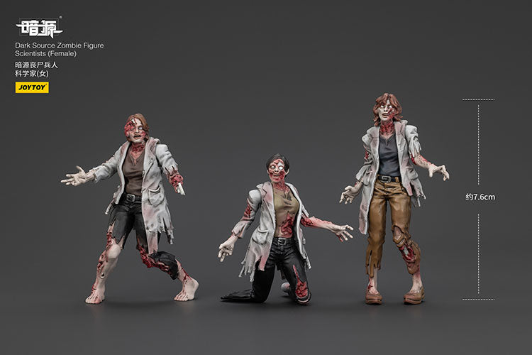 Joytoy 1/25 Dark Source Zombie Figure - Scientists (Female)