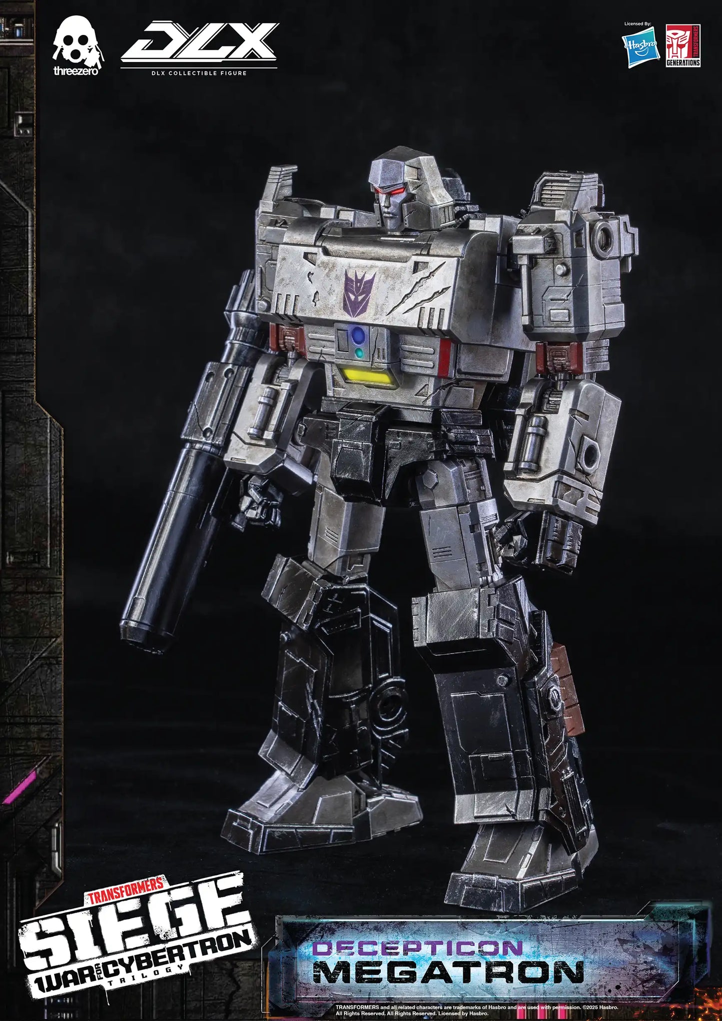 Threezero DLX Transformers Siege War for Cybertron - Megatron