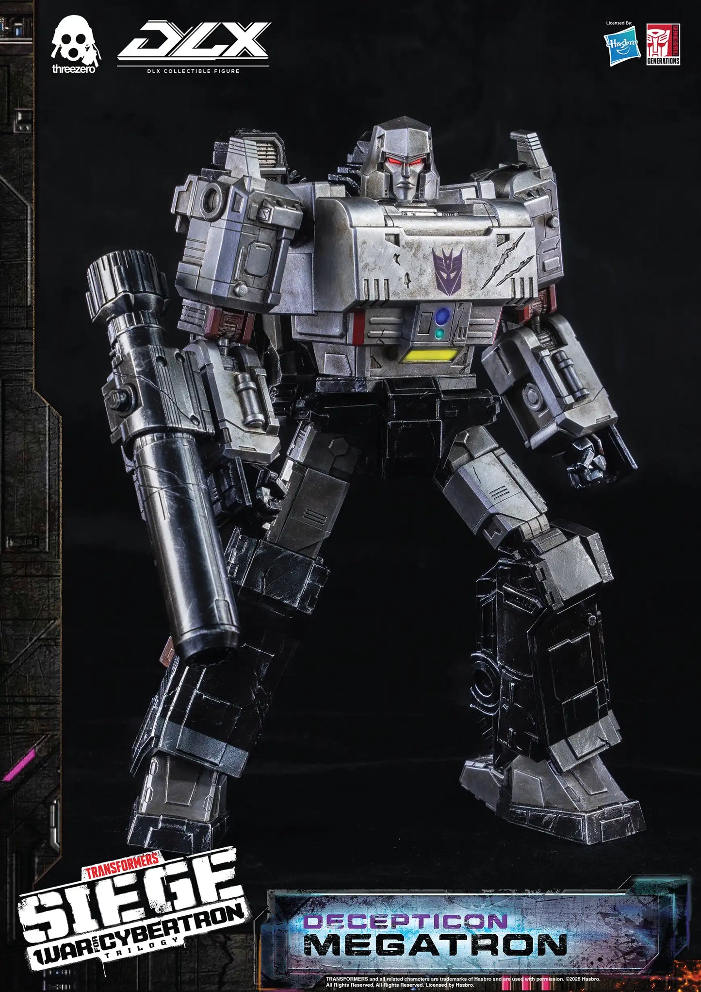 Threezero DLX Transformers Siege War for Cybertron - Megatron