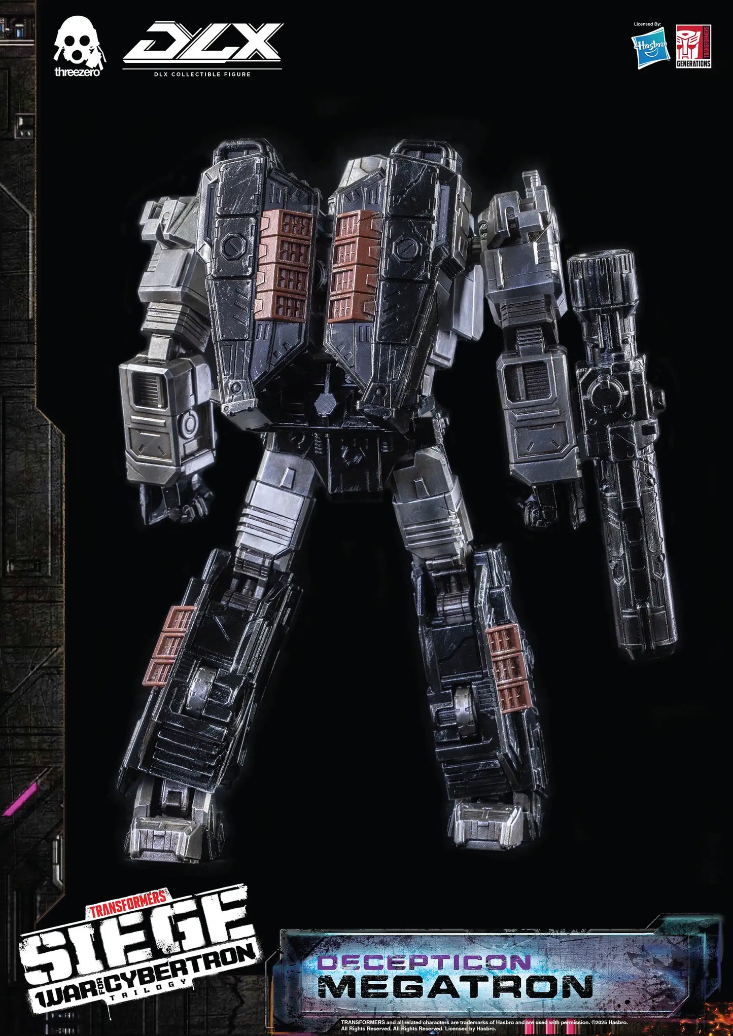 Threezero DLX Transformers Siege War for Cybertron - Megatron