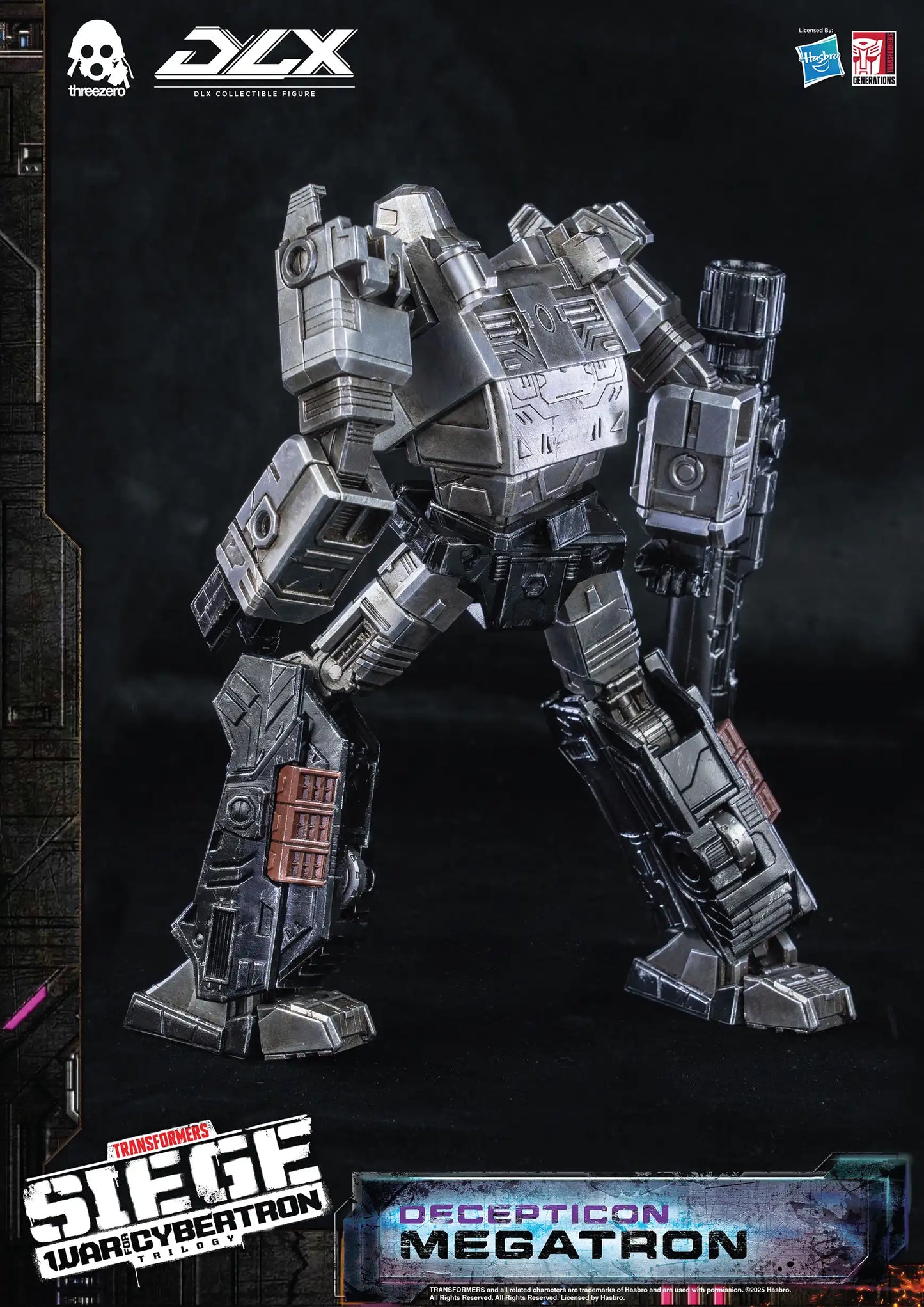 Threezero DLX Transformers Siege War for Cybertron - Megatron