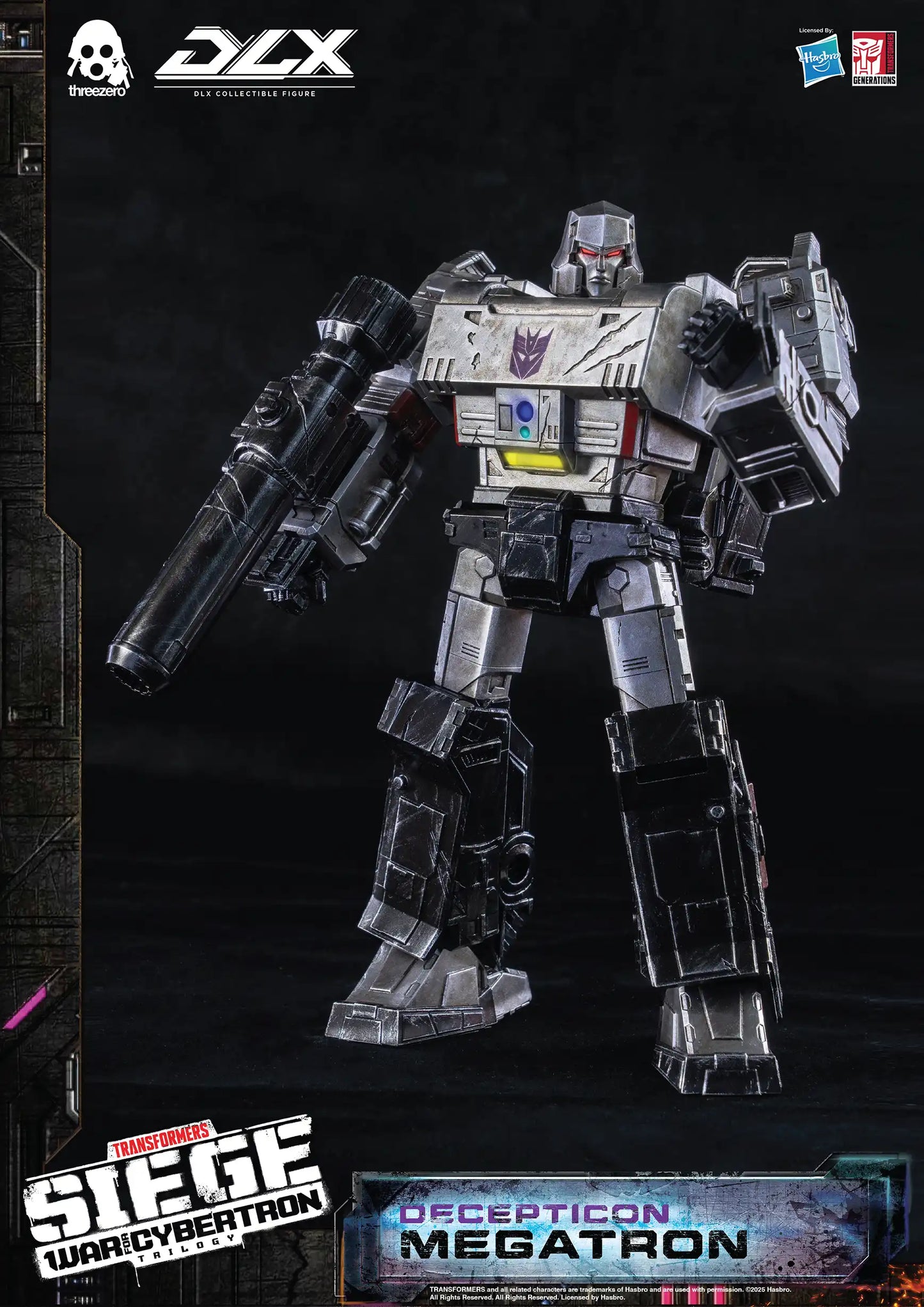 Threezero DLX Transformers Siege War for Cybertron - Megatron