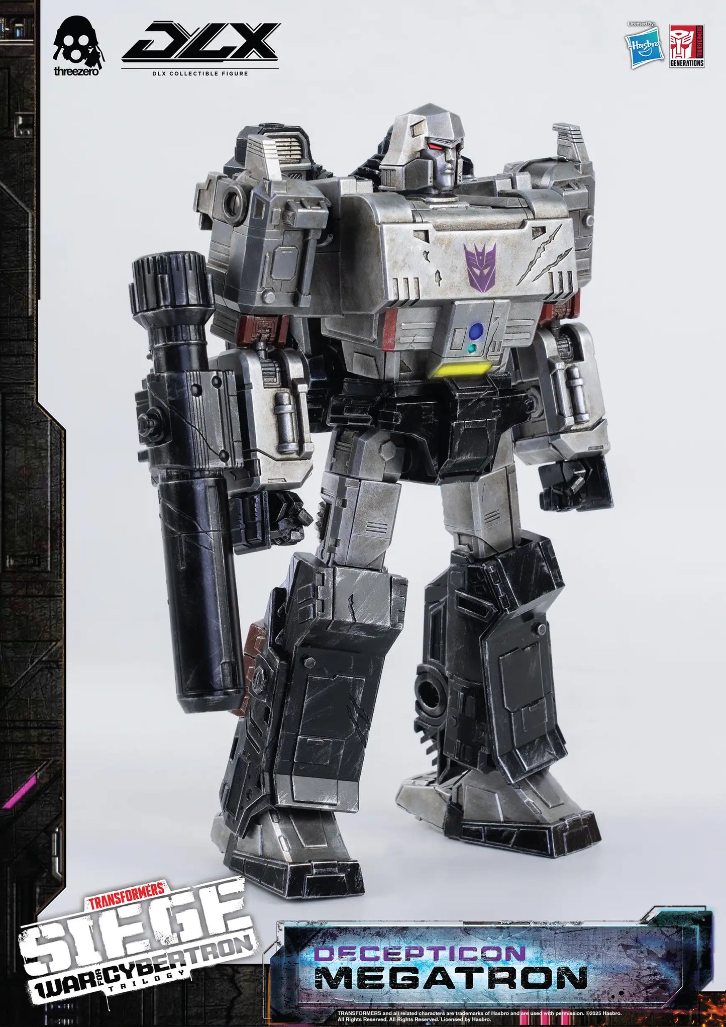 Threezero DLX Transformers Siege War for Cybertron - Megatron
