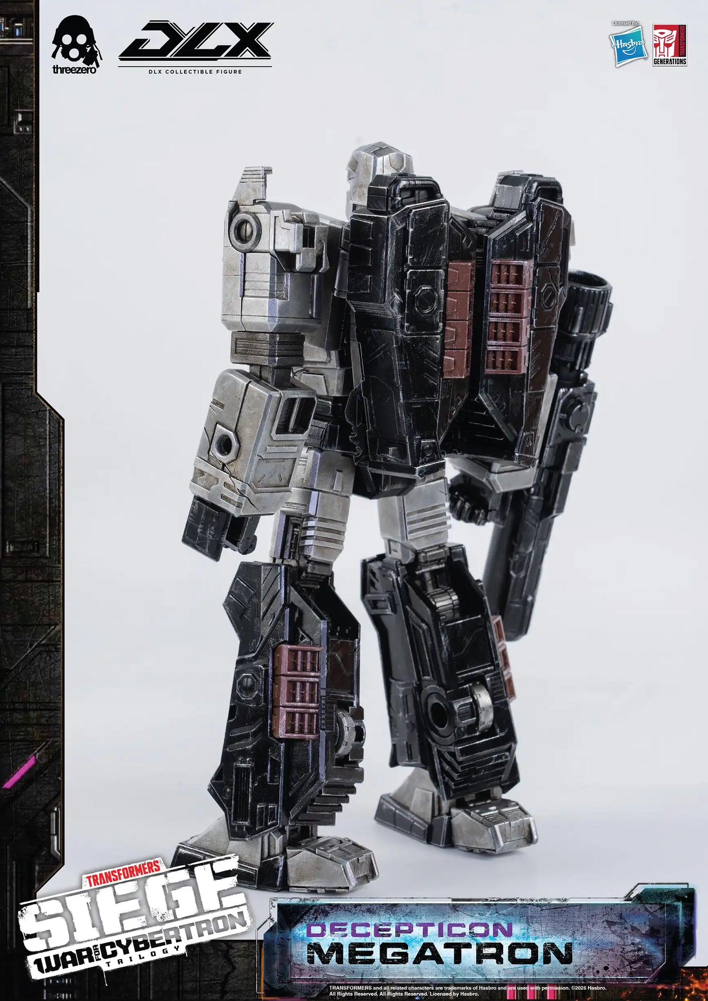 Threezero DLX Transformers Siege War for Cybertron - Megatron