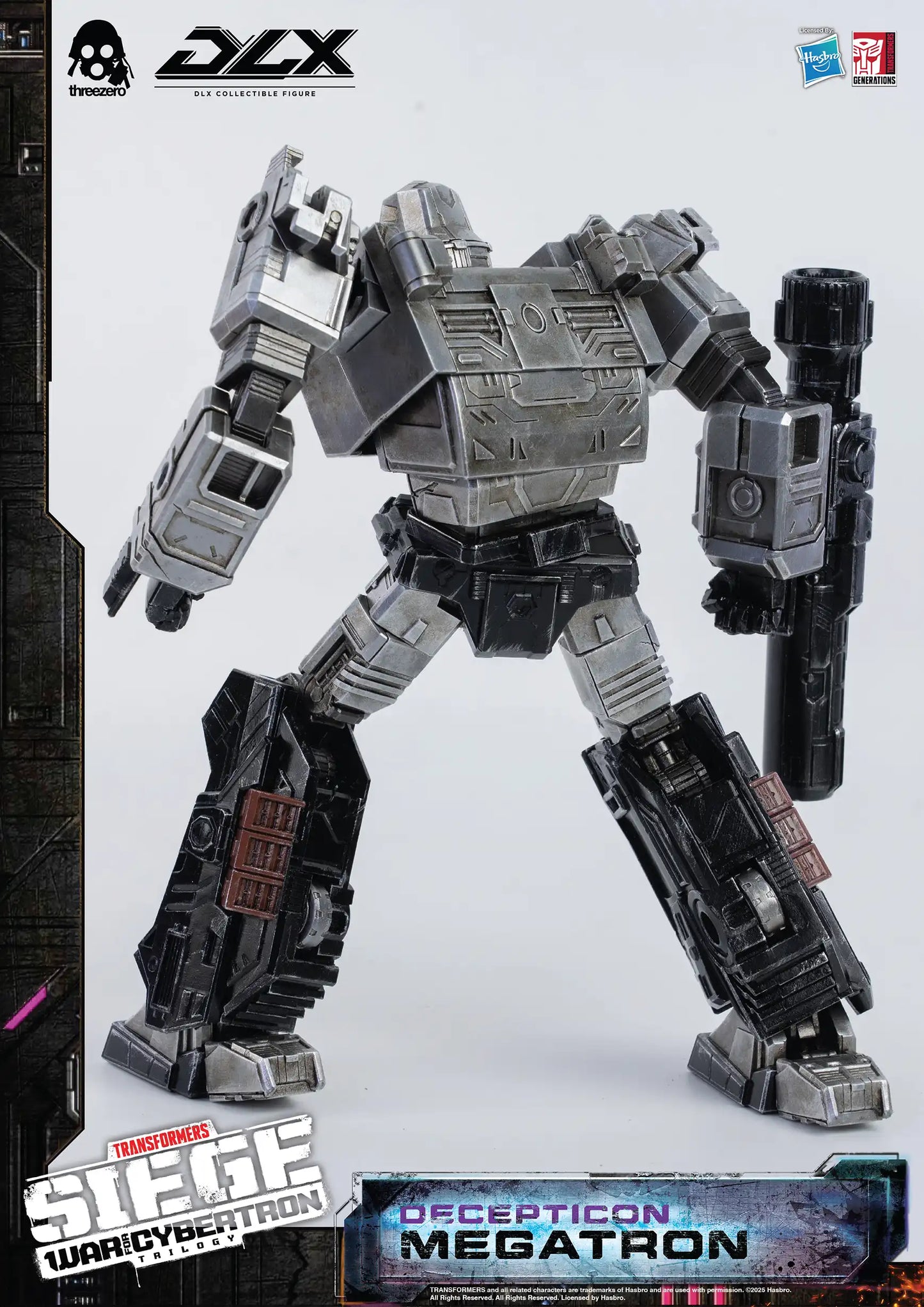 Threezero DLX Transformers Siege War for Cybertron - Megatron