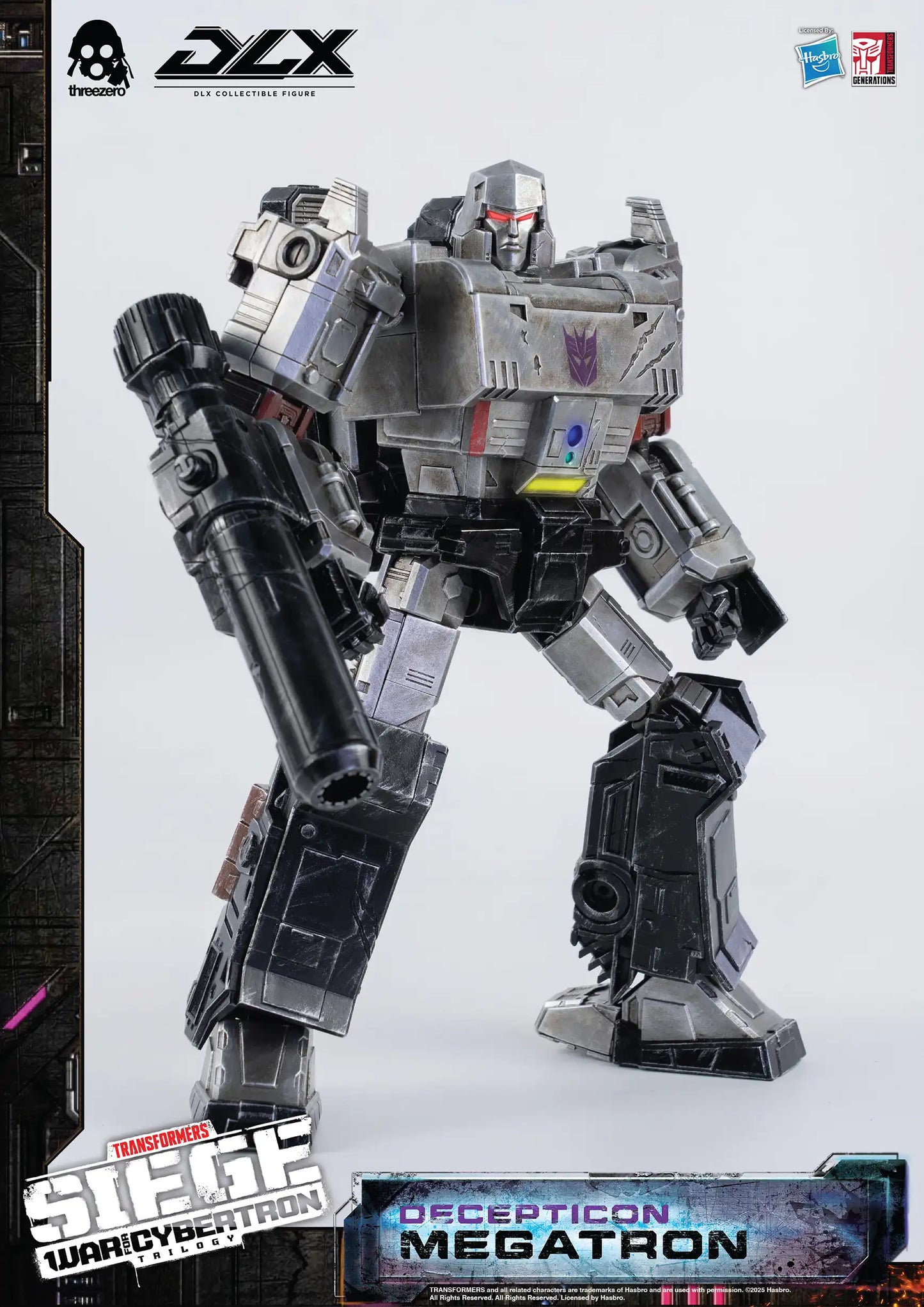 Threezero DLX Transformers Siege War for Cybertron - Megatron