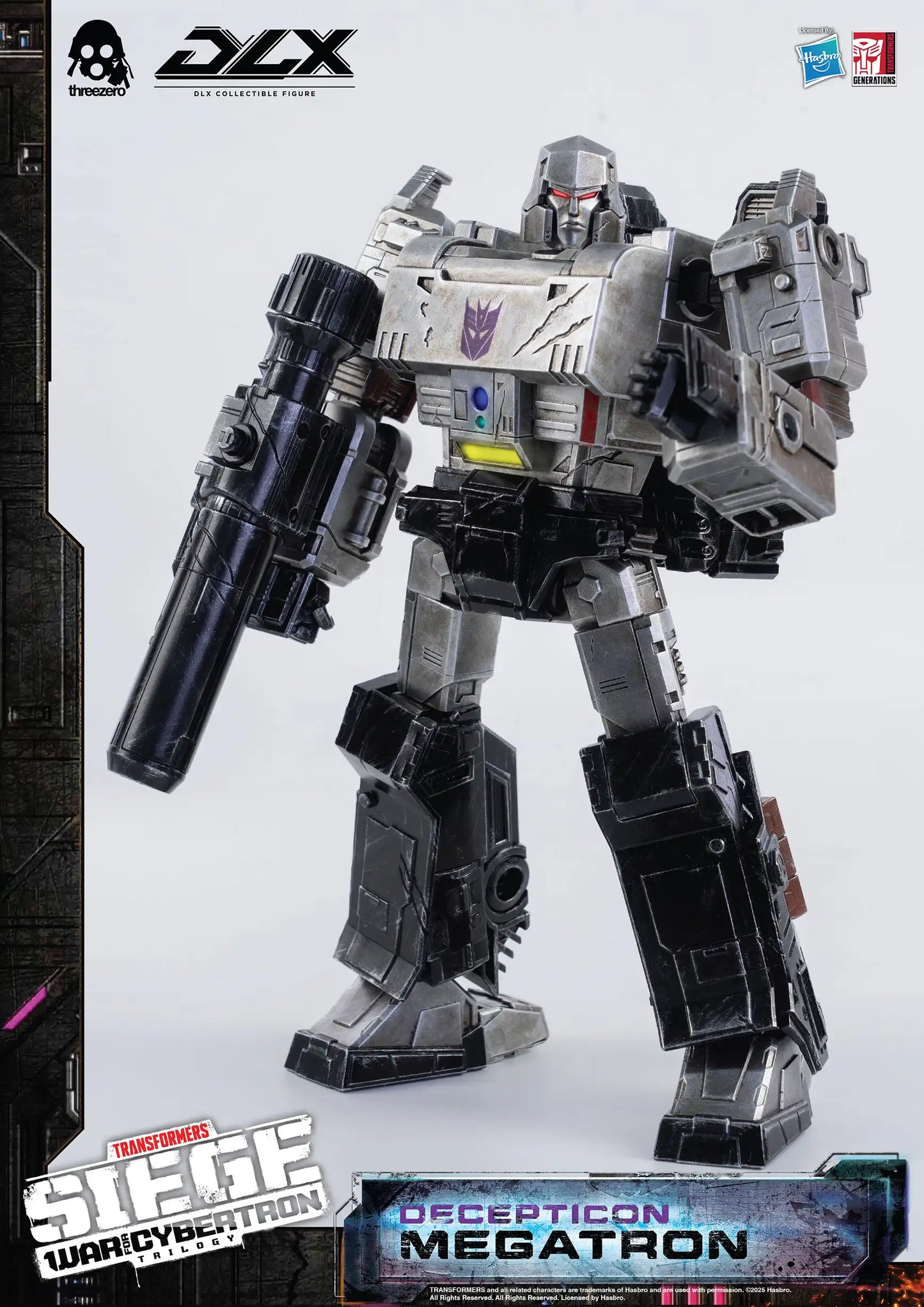 Threezero DLX Transformers Siege War for Cybertron - Megatron