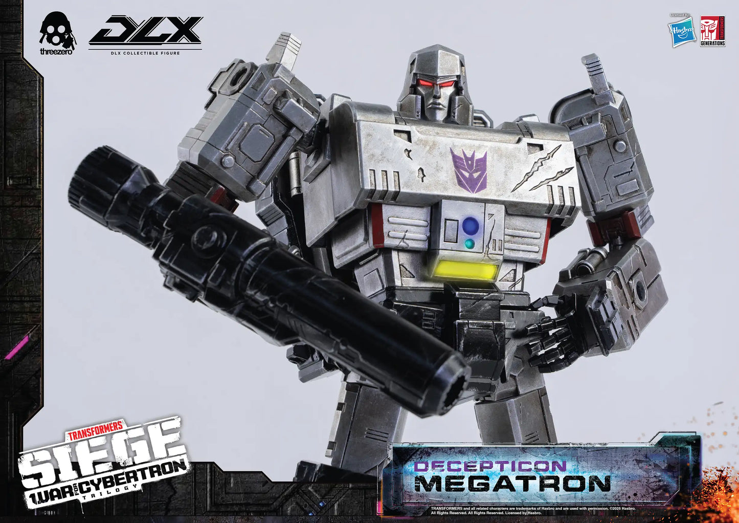 Threezero DLX Transformers Siege War for Cybertron - Megatron