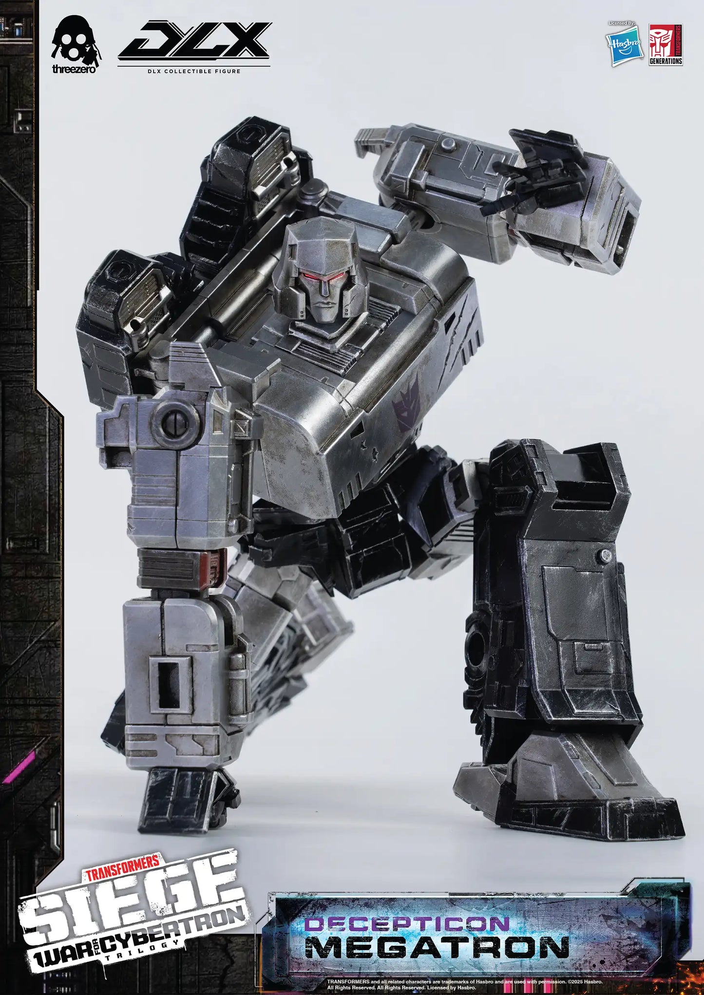 Threezero DLX Transformers Siege War for Cybertron - Megatron