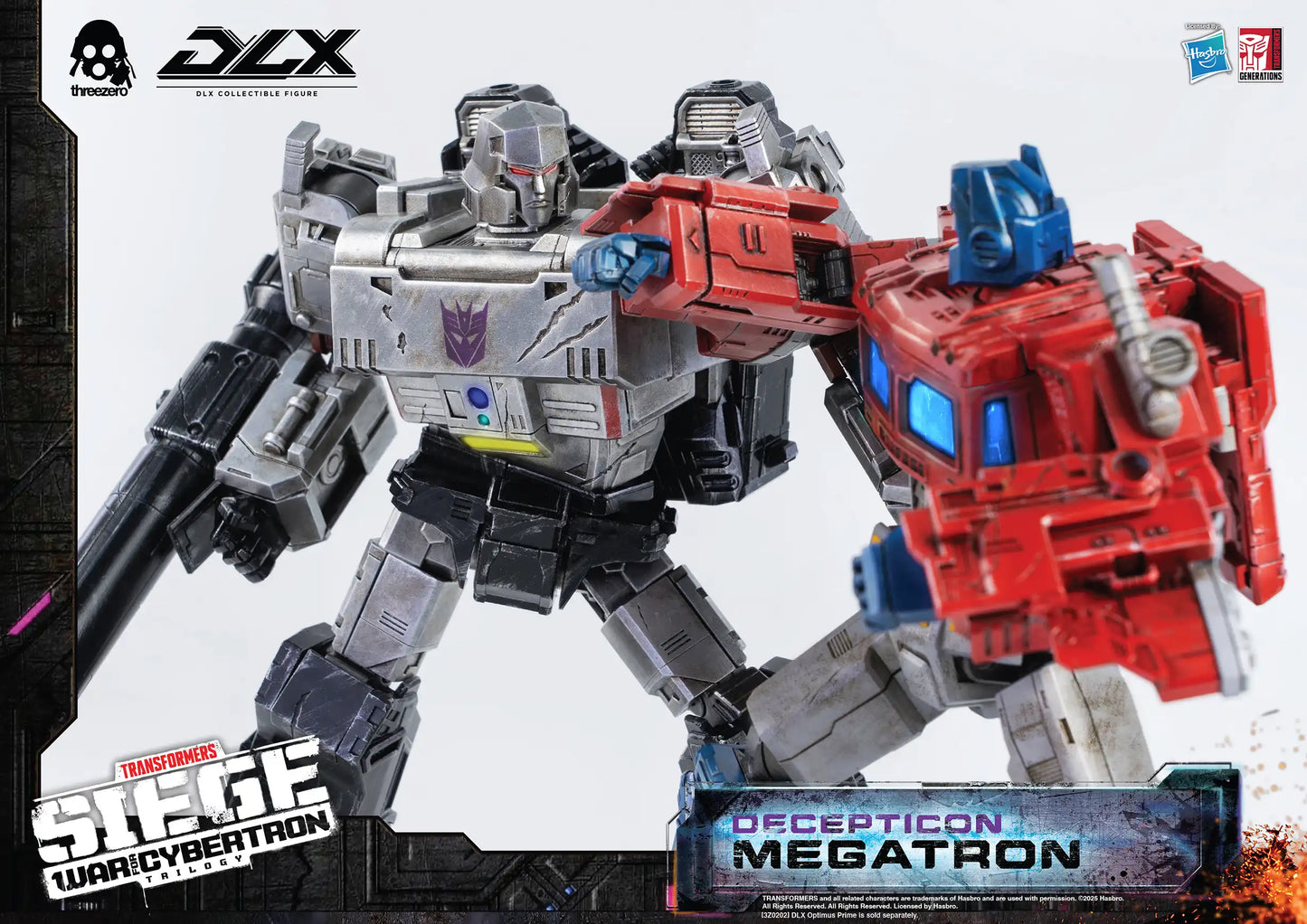 Threezero DLX Transformers Siege War for Cybertron - Megatron