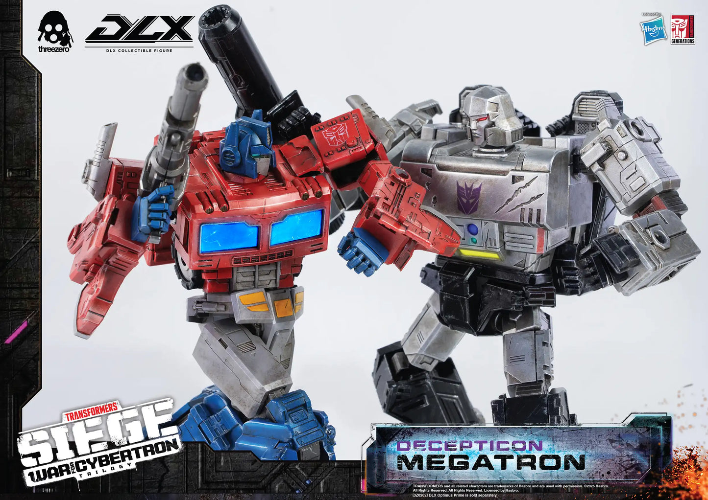 Threezero DLX Transformers Siege War for Cybertron - Megatron