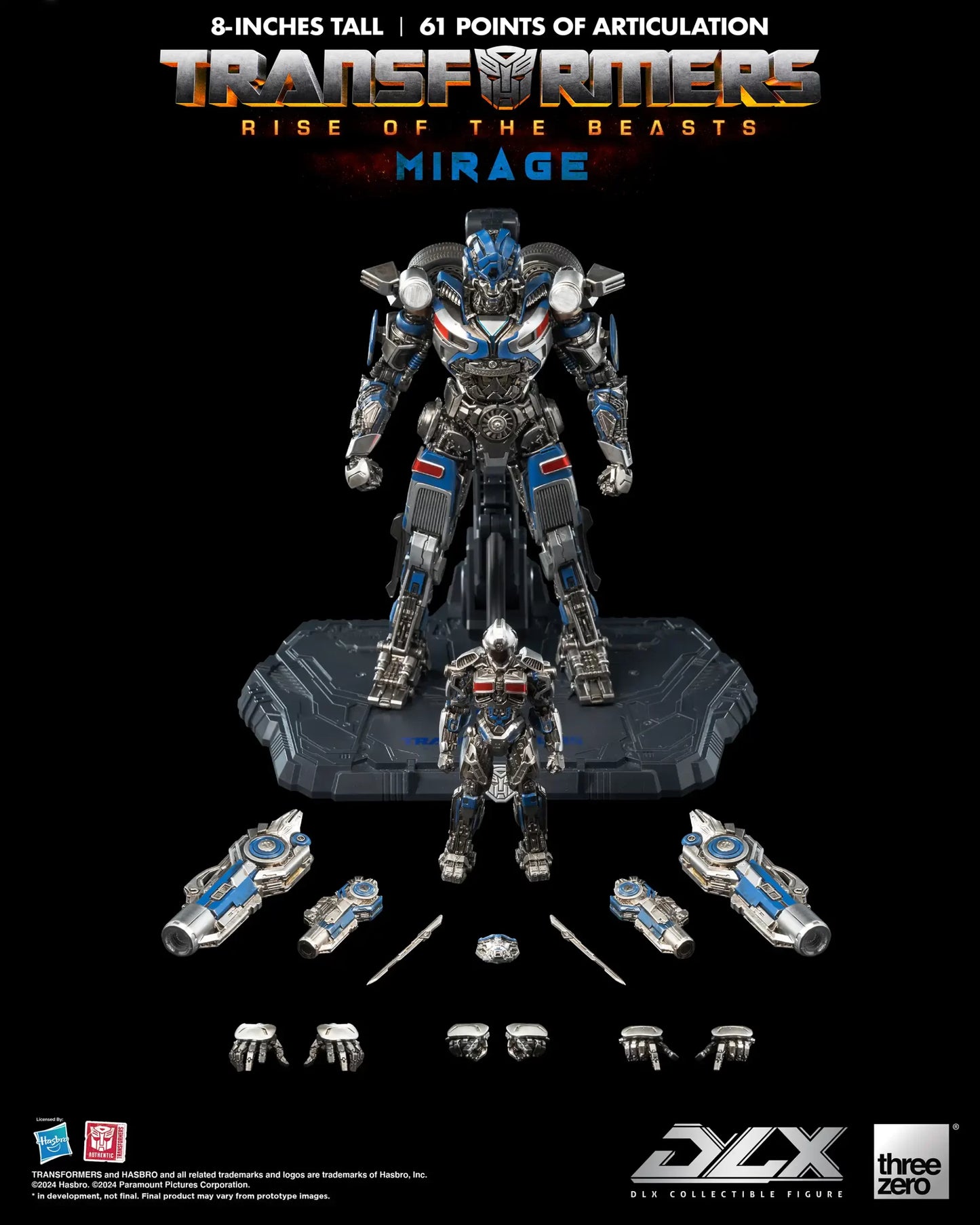 Threezero DLX Transformers Rise of the Beasts - Mirage