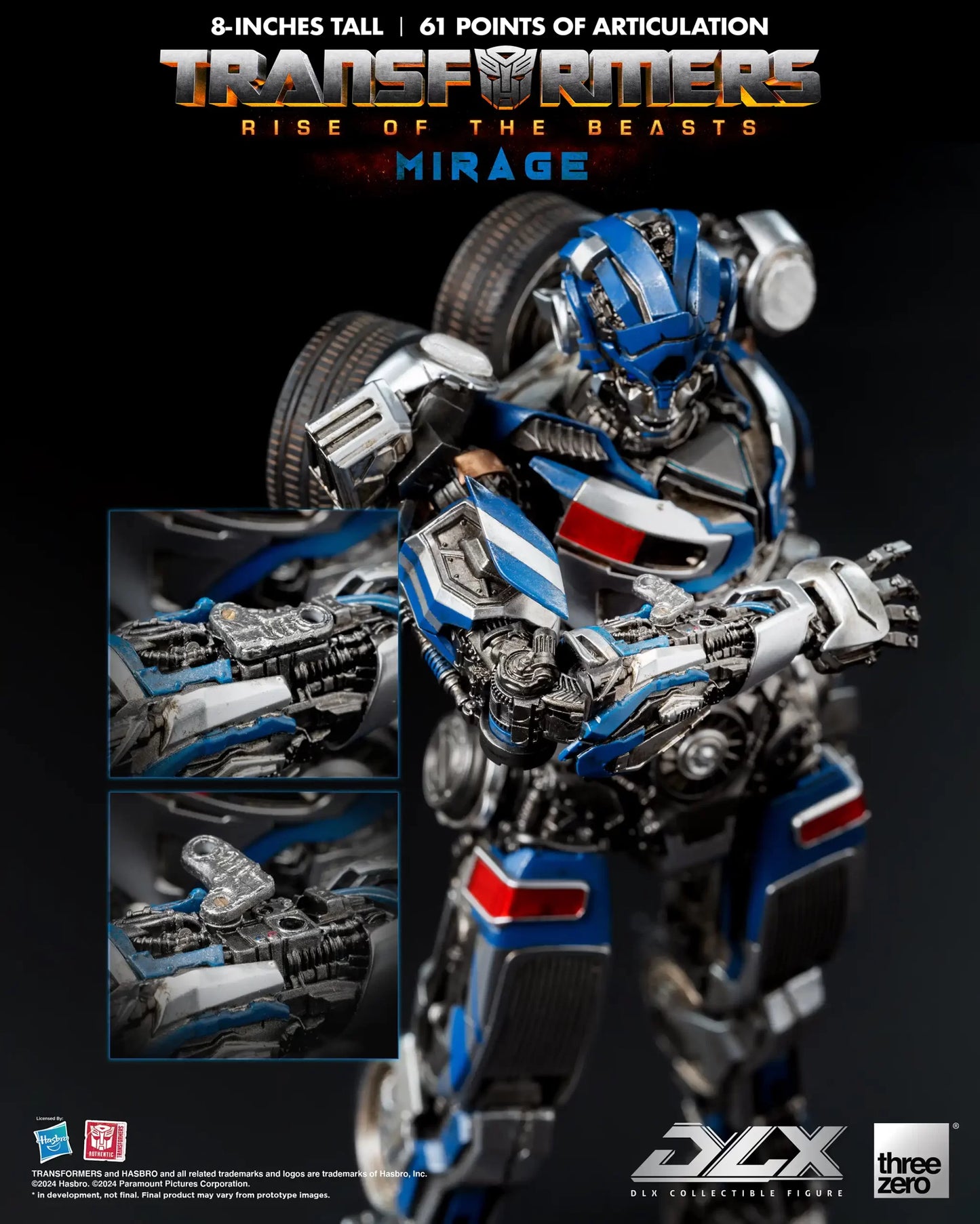 Threezero DLX Transformers Rise of the Beasts - Mirage