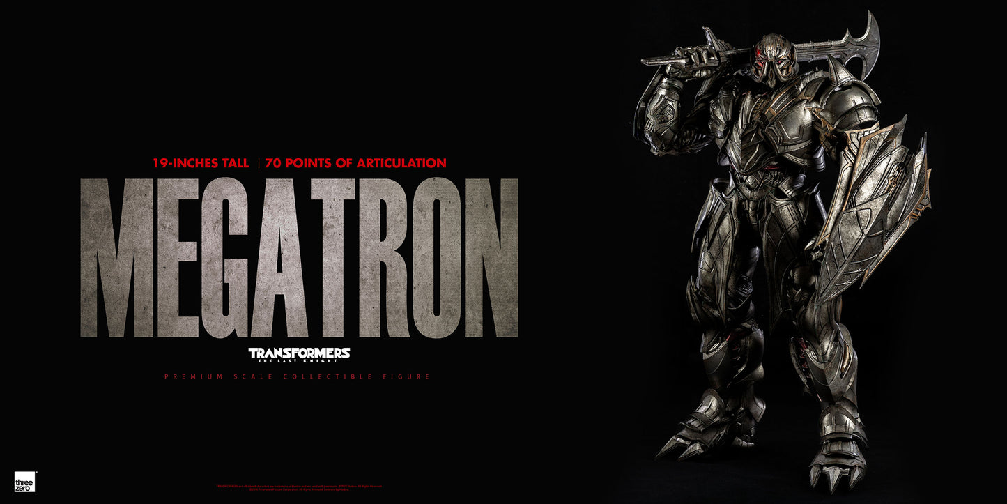ThreeZero Premium Scale Transformers The Last Knight - Megatron (Deluxe Edition)