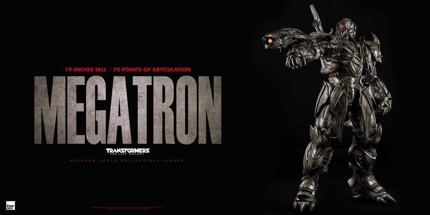 ThreeZero Premium Scale Transformers The Last Knight - Megatron (Deluxe Edition)