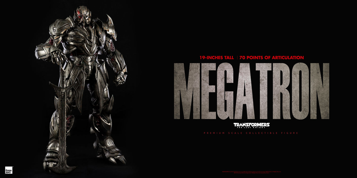 ThreeZero Premium Scale Transformers The Last Knight - Megatron (Deluxe Edition)