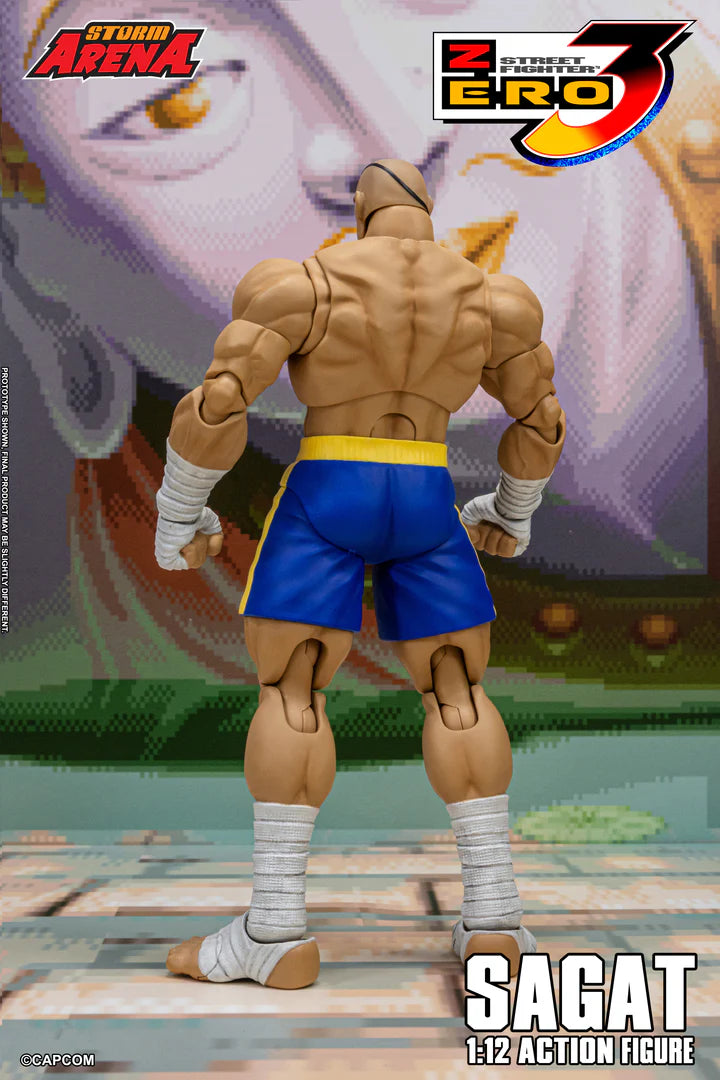 Storm Arena 1/12 Street Fighter Zero 3 - Sagat [Dented Box]