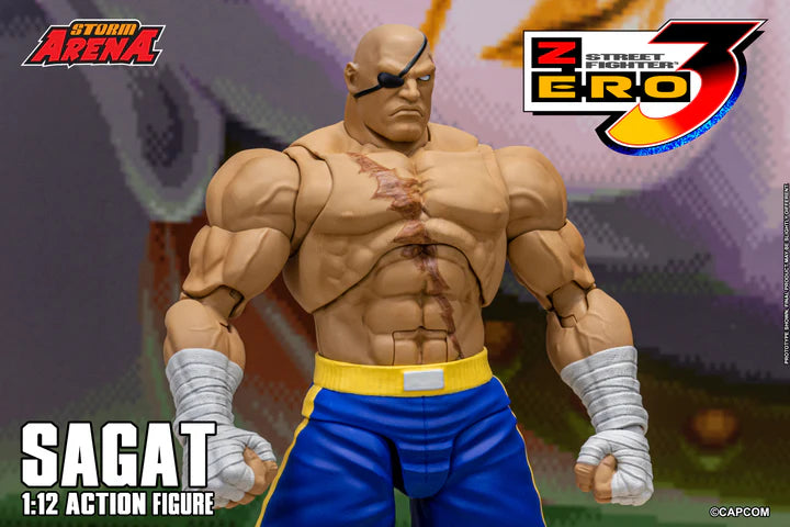 Storm Arena 1/12 Street Fighter Zero 3 - Sagat [Dented Box]