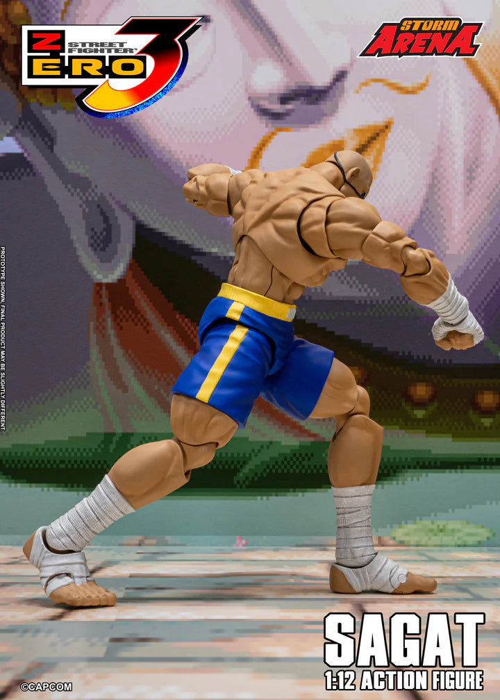 Storm Arena 1/12 Street Fighter Zero 3 - Sagat [Dented Box]