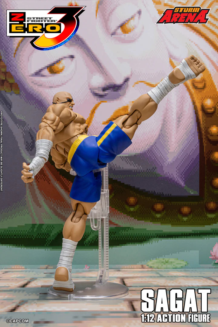 Storm Arena 1/12 Street Fighter Zero 3 - Sagat [Dented Box]