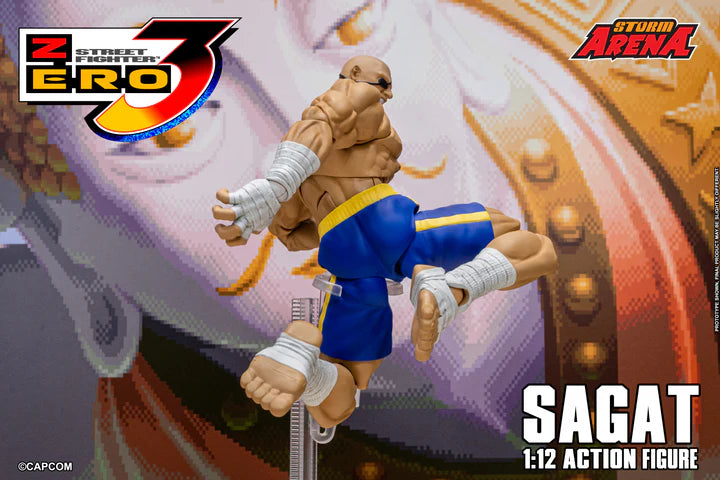 Storm Arena 1/12 Street Fighter Zero 3 - Sagat [Dented Box]