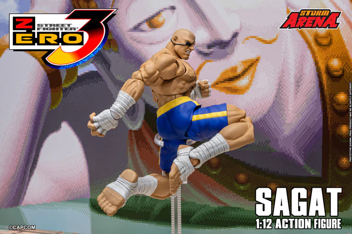 Storm Arena 1/12 Street Fighter Zero 3 - Sagat [Dented Box]