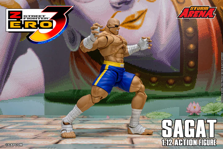 Storm Arena 1/12 Street Fighter Zero 3 - Sagat [Dented Box]