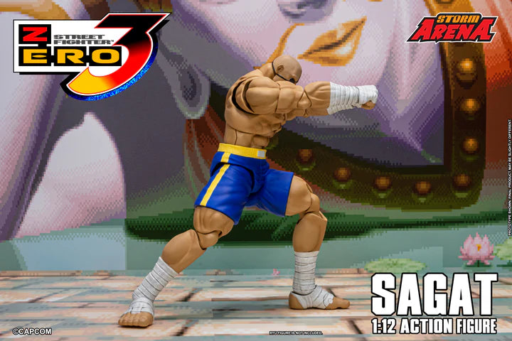 Storm Arena 1/12 Street Fighter Zero 3 - Sagat [Dented Box]