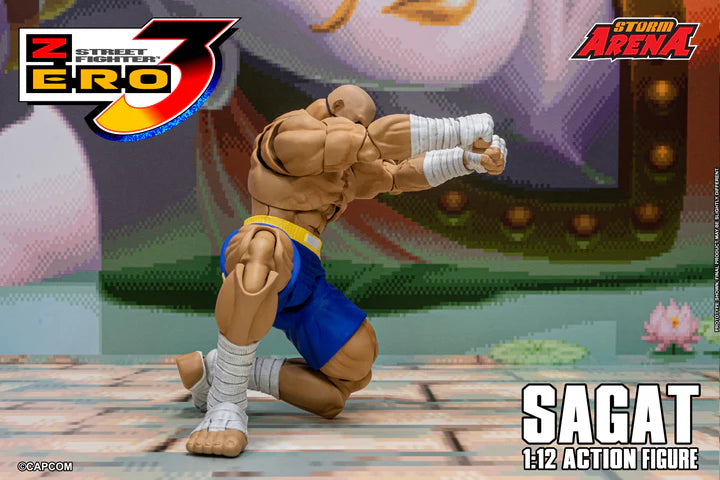 Storm Arena 1/12 Street Fighter Zero 3 - Sagat [Dented Box]