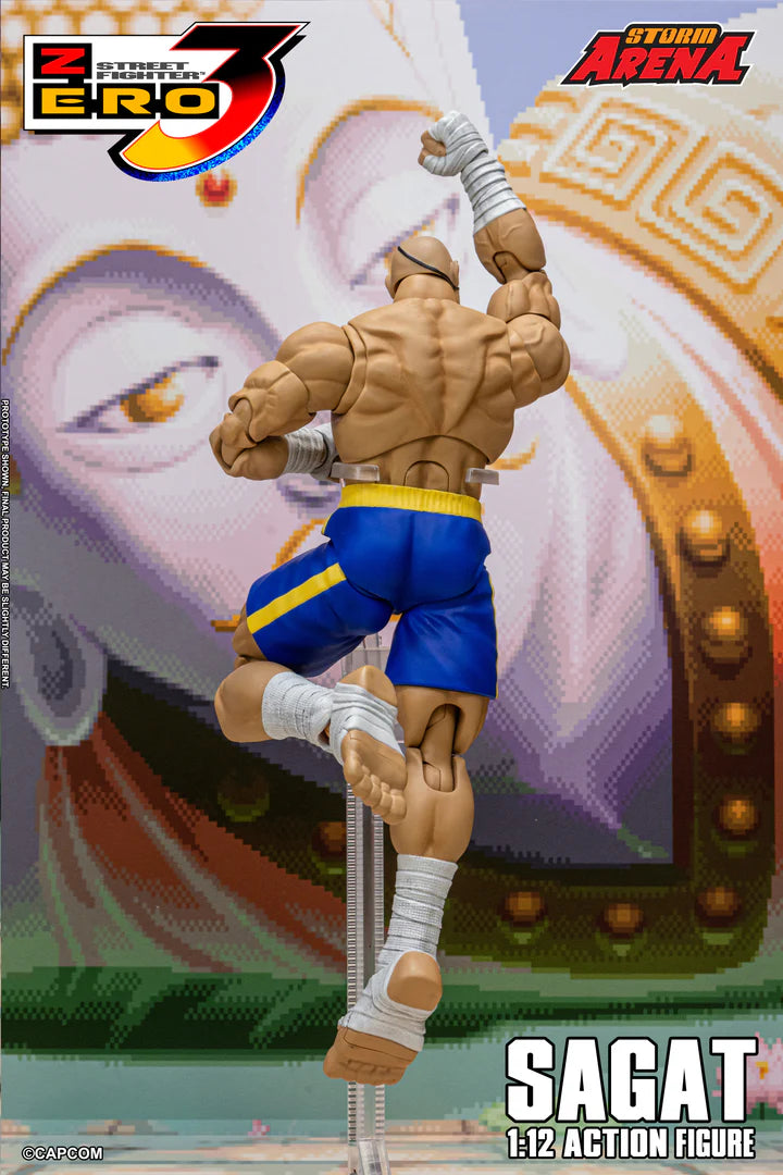 Storm Arena 1/12 Street Fighter Zero 3 - Sagat [Dented Box]
