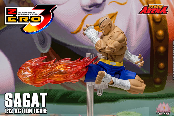 Storm Arena 1/12 Street Fighter Zero 3 - Sagat [Dented Box]