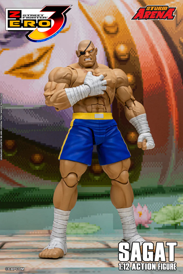 Storm Arena 1/12 Street Fighter Zero 3 - Sagat [Dented Box]