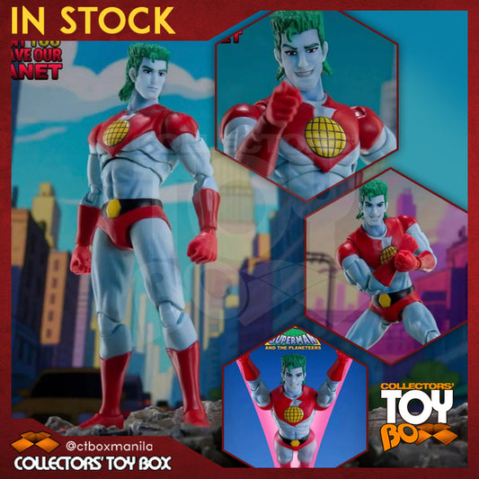 Dasin 1/12 Captain Planet Earth Superman and the Planeteers