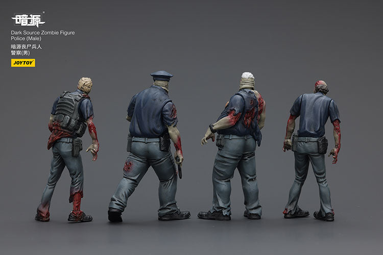 Joytoy 1/25 Dark Source Zombie Figure - Police (Male)