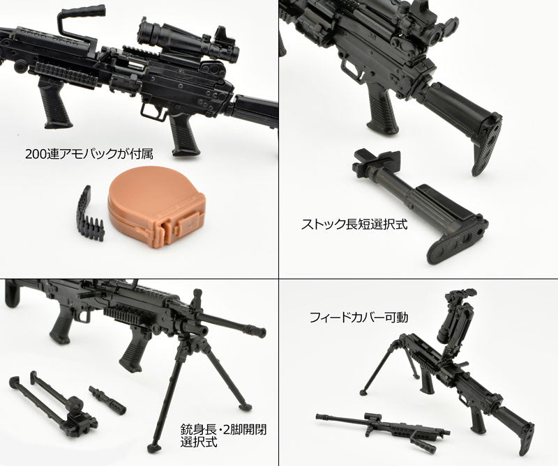 Tomytec Little Armory LA094 M249 Upgrade [Model Kit]