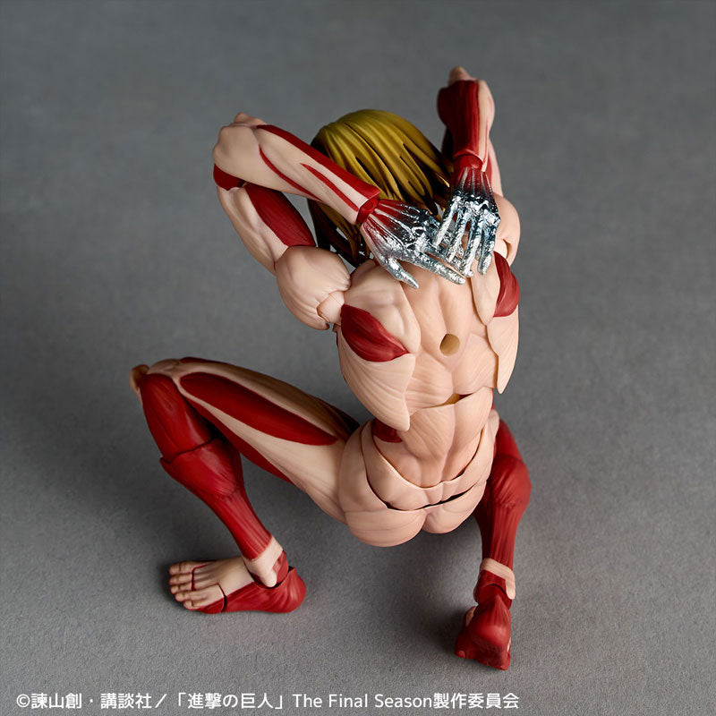 Revoltech Amazing Yamaguchi Attack on Titan - Female Titan [Minor Box Dent]