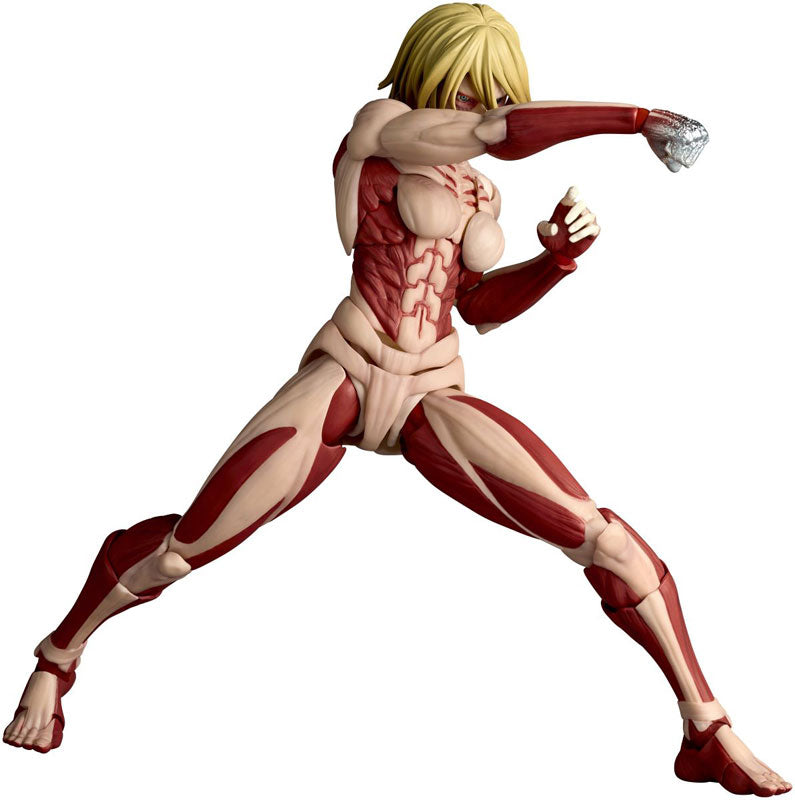 Revoltech Amazing Yamaguchi Attack on Titan - Female Titan [Minor Box Dent]