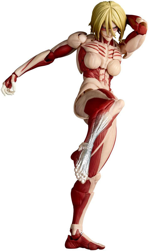 Revoltech Amazing Yamaguchi Attack on Titan - Female Titan [Minor Box Dent]