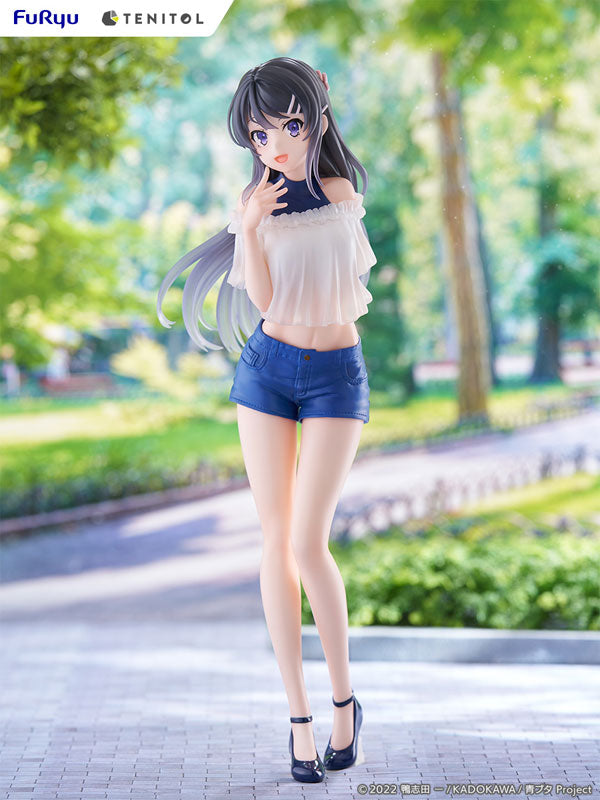 FuRyu Tenitol Tall Rascal Does Not Dream of Bunny Girl Senpai - Mai Sakurajima