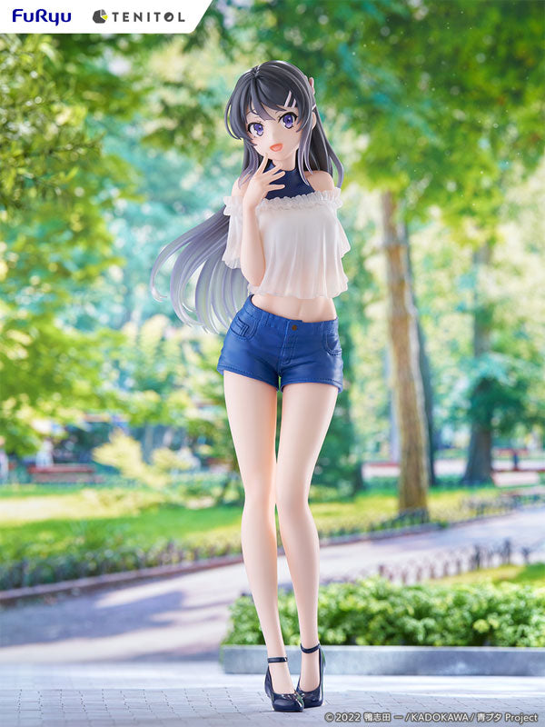FuRyu Tenitol Tall Rascal Does Not Dream of Bunny Girl Senpai - Mai Sakurajima