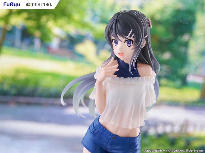 FuRyu Tenitol Tall Rascal Does Not Dream of Bunny Girl Senpai - Mai Sakurajima