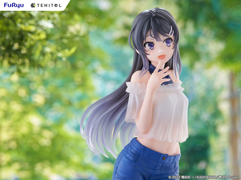 FuRyu Tenitol Tall Rascal Does Not Dream of Bunny Girl Senpai - Mai Sakurajima