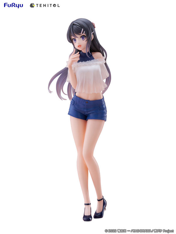 FuRyu Tenitol Tall Rascal Does Not Dream of Bunny Girl Senpai - Mai Sakurajima