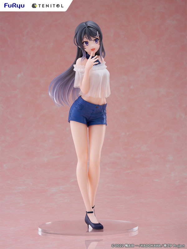FuRyu Tenitol Tall Rascal Does Not Dream of Bunny Girl Senpai - Mai Sakurajima