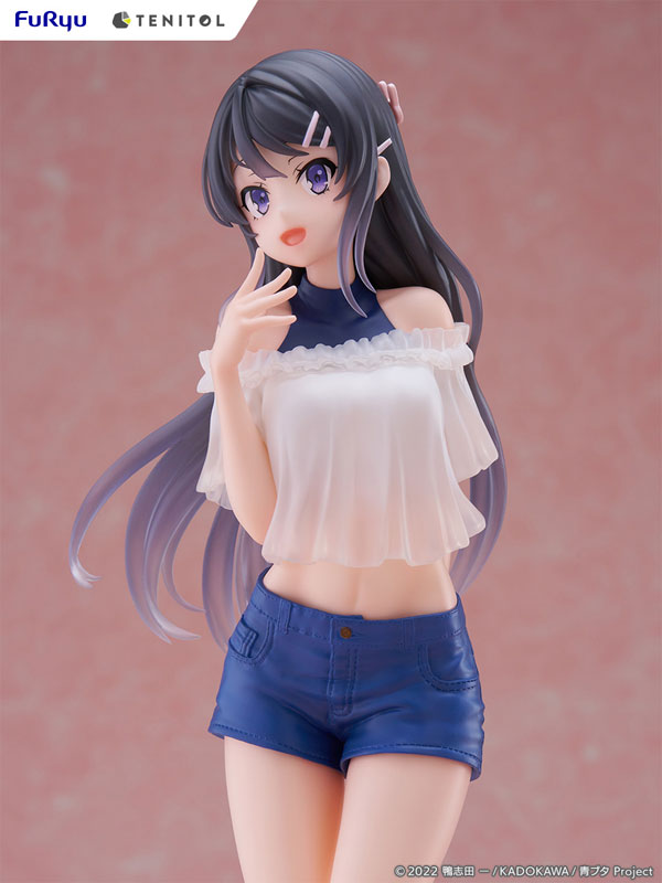 FuRyu Tenitol Tall Rascal Does Not Dream of Bunny Girl Senpai - Mai Sakurajima