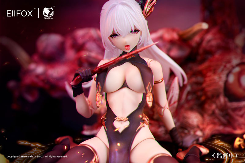 Bear Panda x EiiFox 1/12 Hua Xia Shen Gui Hua Pi